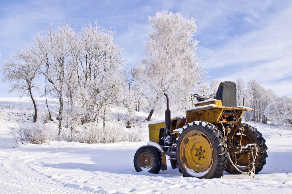 tractor on snow - iStock_000020088353_Large